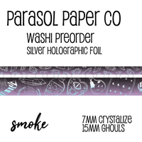 Ghouls Smoke Foiled Washi Set