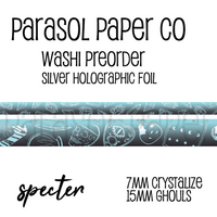 Ghouls Specter Foiled Washi Set