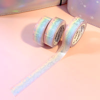 Pastel Rainbow Moonlight Foiled Washi Tape