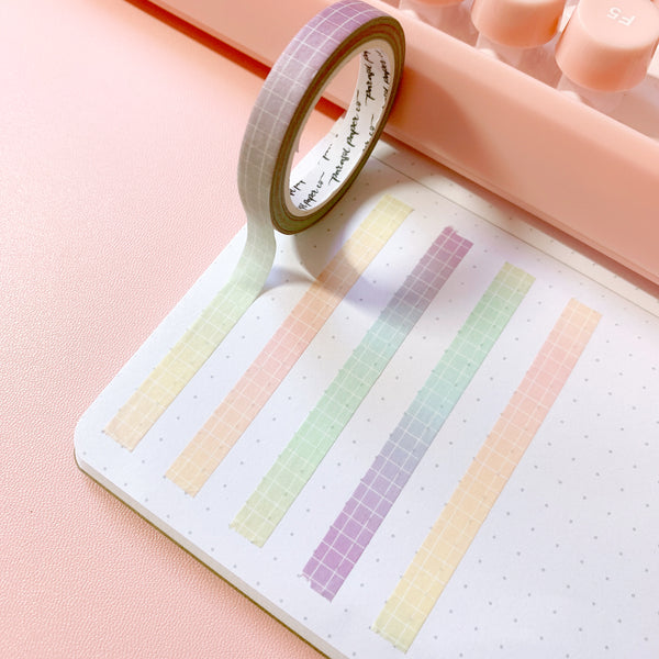 Rainbow Skinny Washi Tape