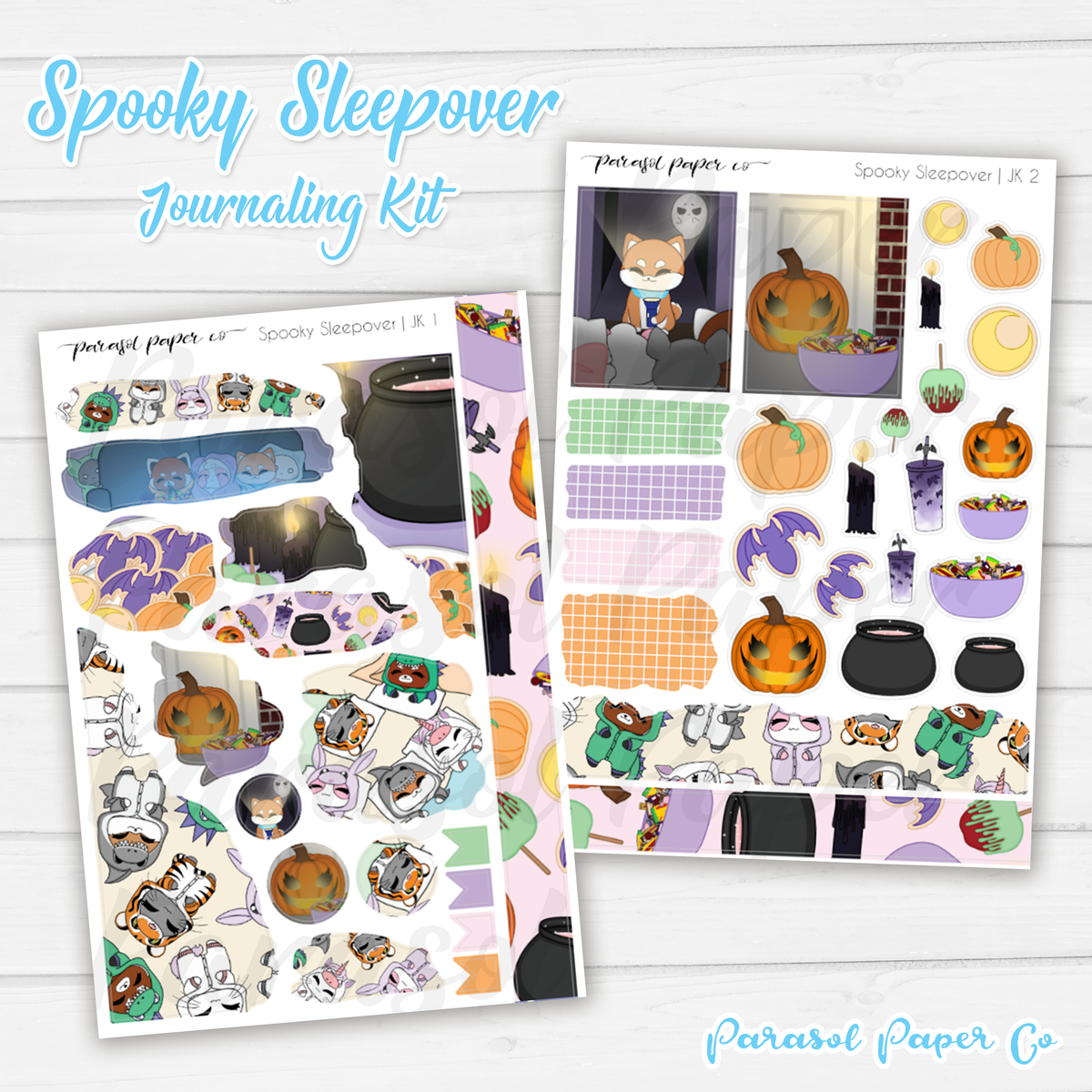 Journaling Kit - Spooky Sleepover – Parasol Paper Co