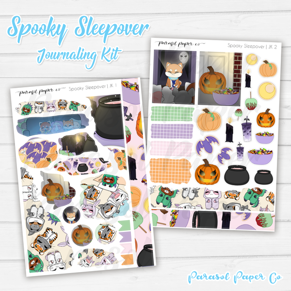 Journaling Kit - Spooky Sleepover