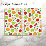 reusable sticker book ACNH fruit