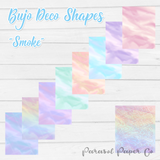 Bujo Deco Shapes - Smoke- BCS004