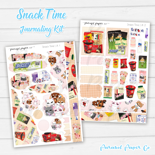 Journaling Kit - Snack Time