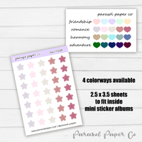 Tiny To-Go Sheet - Stars - TG02