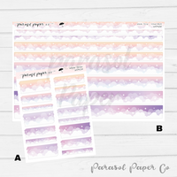 Washi Strips - Warm Cloud Bank - W042