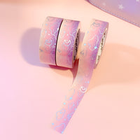 Frosty Moonlight Foiled Washi Tape